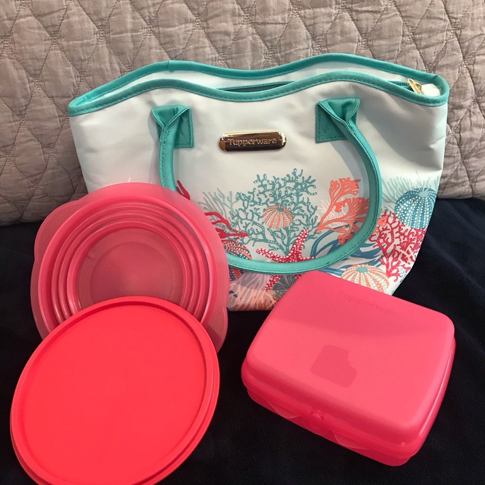 Tupperware Treasures of the Sea Lunch Set NEW